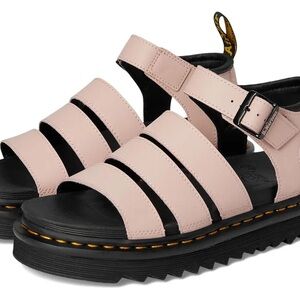 Dr. Martens Light Pink Strappy Sandals